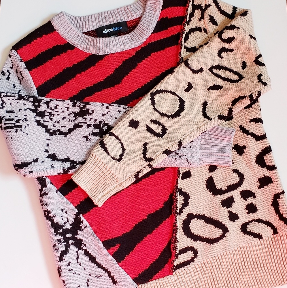 Long Sleeve Animal Print
